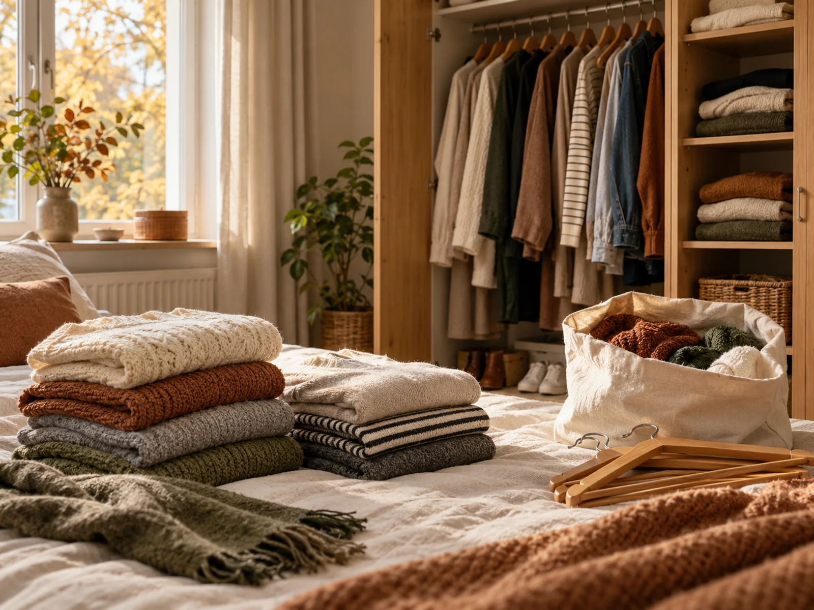 Wardrobe decluttering checklist